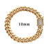 VVS Jewelry 316L Stainless Steel 18k Gold/Silver Cuban Chain + FREE Bracelet Bundle