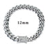 VVS Jewelry 316L Stainless Steel 18k Gold/Silver Cuban Chain + FREE Bracelet Bundle
