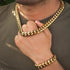 VVS Jewelry 316L Stainless Steel 18k Gold/Silver Cuban Chain + FREE Bracelet Bundle