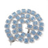 Blue Diamondz Bling Custom Name Chain Necklace