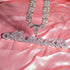 Custom Brush Script Name Pendant with FREE Baguette Tennis Chain