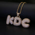 Custom Bubble Letter Name Chain Necklace