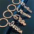 Custom Cursive Name Keychain