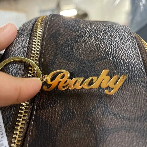 Custom Cursive Name Keychain