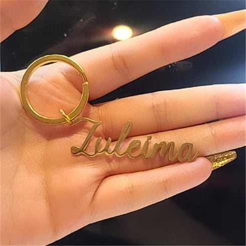 Custom Cursive Name Keychain