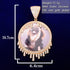 Custom Drippy Cuban Photo Medallion