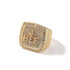 Custom Fully Iced Name Boss Ring