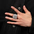 Custom Fully Iced Name Boss Ring