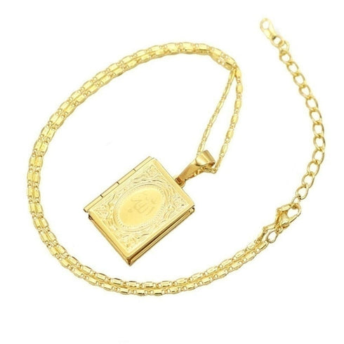 Quran Photo Pendant Necklace