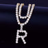 Custom Gold Tennis Letter Necklace