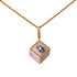 Custom Iced Out 3D Dice Photo Pendant