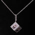 Custom Iced Out 3D Dice Photo Pendant