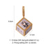 Custom Iced Out 3D Dice Photo Pendant