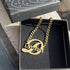 Custom Name and Initial Kid's Necklace