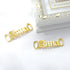 Custom Name Shoe Buckles Shoelace Decoration Charm (2-pack set)