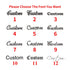 Custom Name Shoe Buckles Shoelace Decoration Charm (2-pack set)