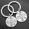 Custom Newborn Baby Engraved Name Keychain
