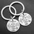 Custom Newborn Baby Engraved Name Keychain