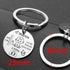 Custom Newborn Baby Engraved Name Keychain