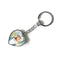 Custom Photo Keychain Heart-Shaped