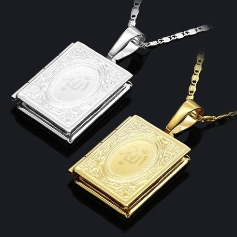 Quran Photo Pendant Necklace