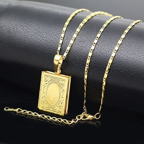 Quran Photo Pendant Necklace