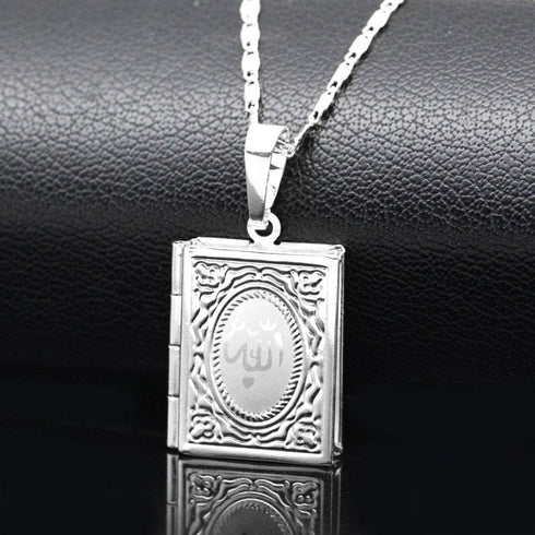 Quran Photo Pendant Necklace