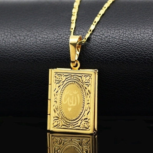 Quran Photo Pendant Necklace