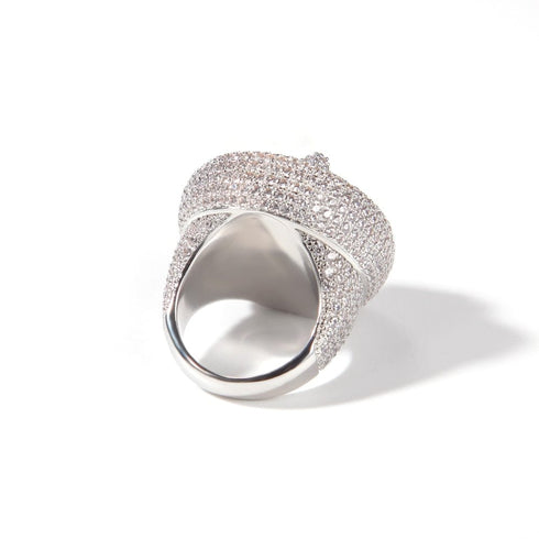 Custom Letter Spinning Initial Ring