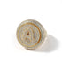 Custom Letter Spinning Initial Ring