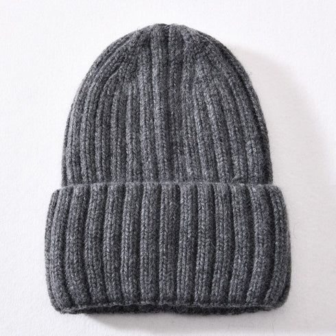 Chunky Silk Satin Lined Knitted Beanie