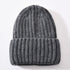 Chunky Silk Satin Lined Knitted Beanie