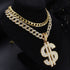Dibs Big Dollar Cuban Choker Set