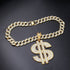 Dibs Big Dollar Cuban Choker Set