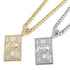 Dollar Bill Franklin Head Pendant
