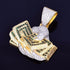 Dollar on hand Pendant Necklace