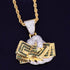 Dollar on hand Pendant Necklace