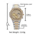 Don Icy Baguette Watch