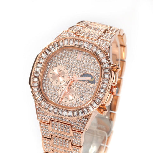 Don Icy Baguette Watch