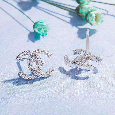 Double C Glam Studs