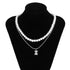 Double Layered Pearl Necklace