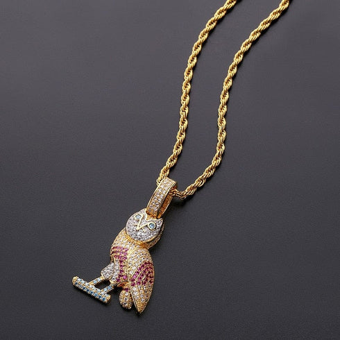 Drake OVO Owl Pendant Necklace