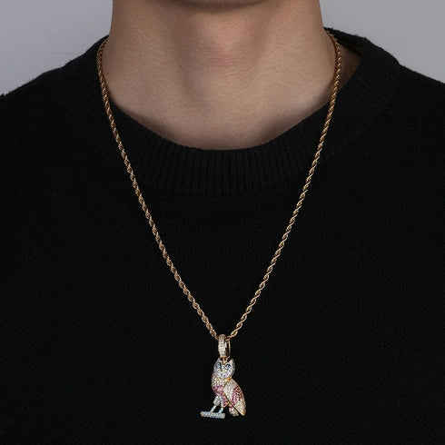 Drake OVO Owl Pendant Necklace