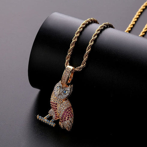 Drake OVO Owl Pendant Necklace