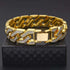 Drizzy Geometric Chain Bracelet + Watch Set