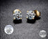 925 Sterling Silver 0.1-0.5 VVS Carat Moissanite Stud Earrings