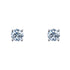 10k Solid Gold Moissanite Earrings
