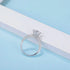 2CT Moissanite 925 Sterling Silver Ring