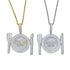 Everybody Eats Fully Iced Pendant Chain