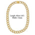 Drizzy Tiger Tennis plus Cuban Choker Set